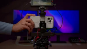 iPhone з Blackmagic Camera 3.3 на профригу, керування через Apple Watch