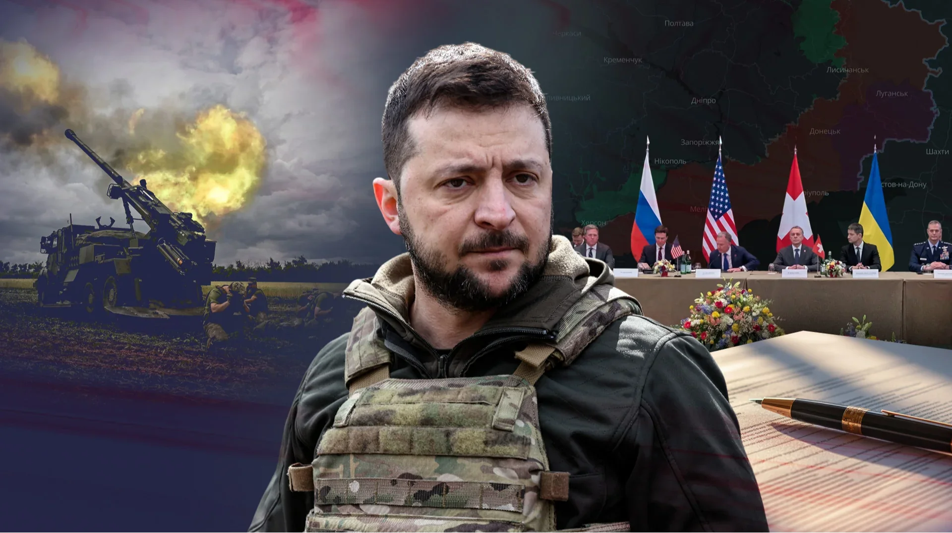 Кирило Буданов за столом переговорів щодо миру з Росією на тлі бойових дій