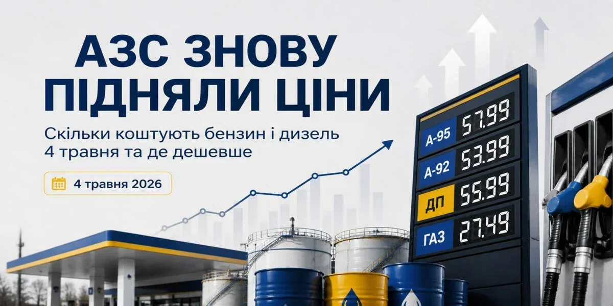 Табло цін на АЗС із дизелем та бензином під час коливань вартості