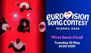 Ведучі першого півфіналу Євробачення-2026 у Відні, 12 травня о 21:00 CEST