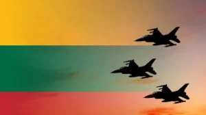Винищувачі НАТО патрулюють небо Литви через дрон з Білорусі