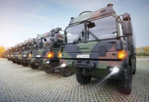 Военные грузовики Rheinmetall UTF mil 8x8 для Бундесвера по контракту на 1 млрд евро