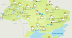 Прогноз погоди в Україні 4 травня: спека до +25°C, дощі на південному сході