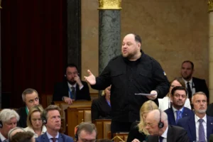 Руслан Стефанчук у Верховній Раді коментує тактику Росії під час перемиря