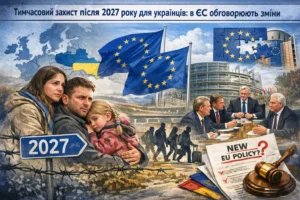 Українська родина та обговорення нової політики ЄС щодо захисту після 2027 року