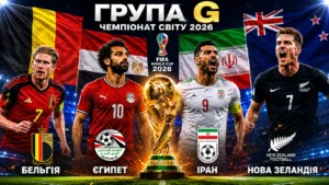 Сборные Бельгии, Египта, Ирана и Новой Зеландии в группе G ЧМ-2026