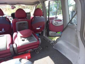 Салон Fiat Multipla