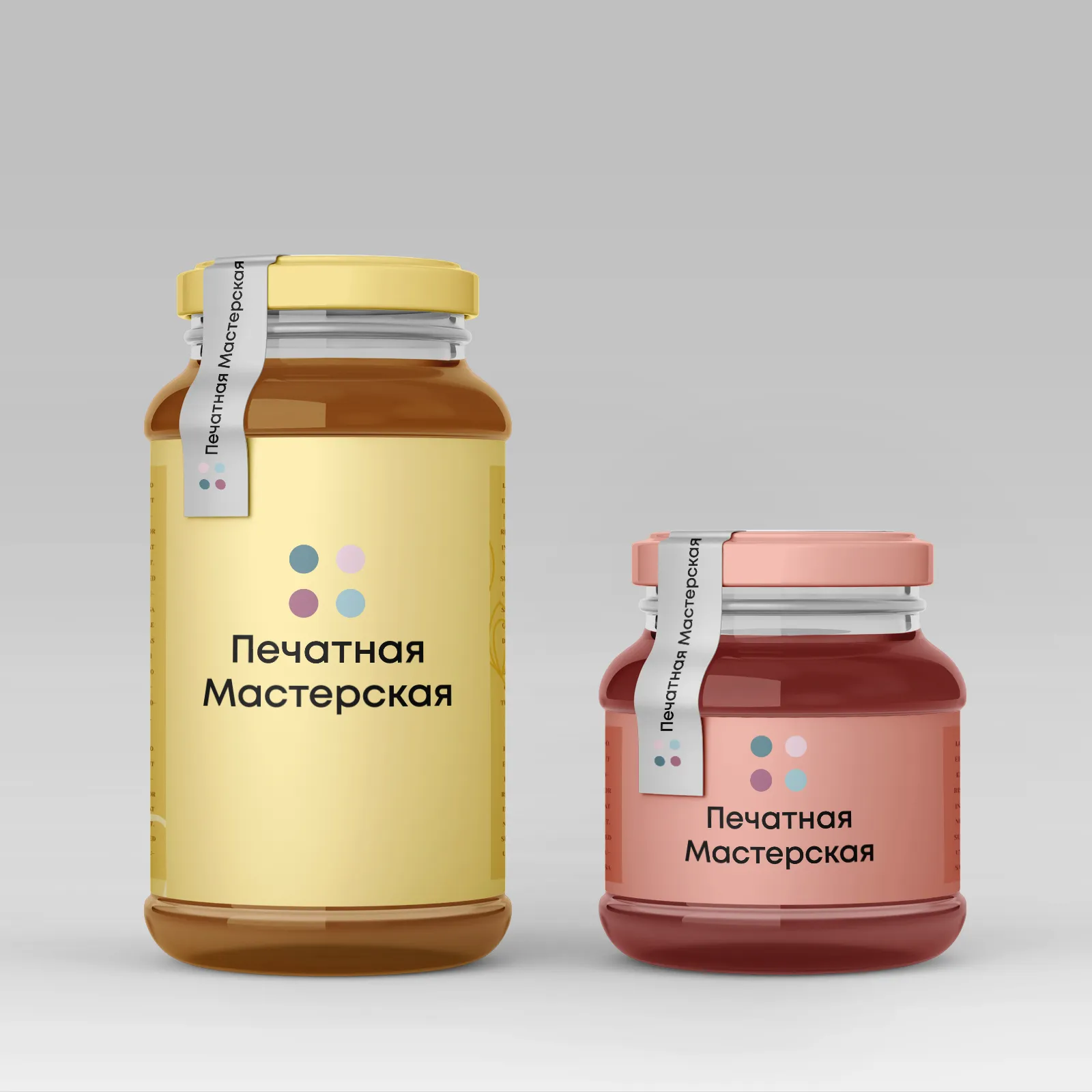 Банки з етикетками російською мовою на маркуванні товарів