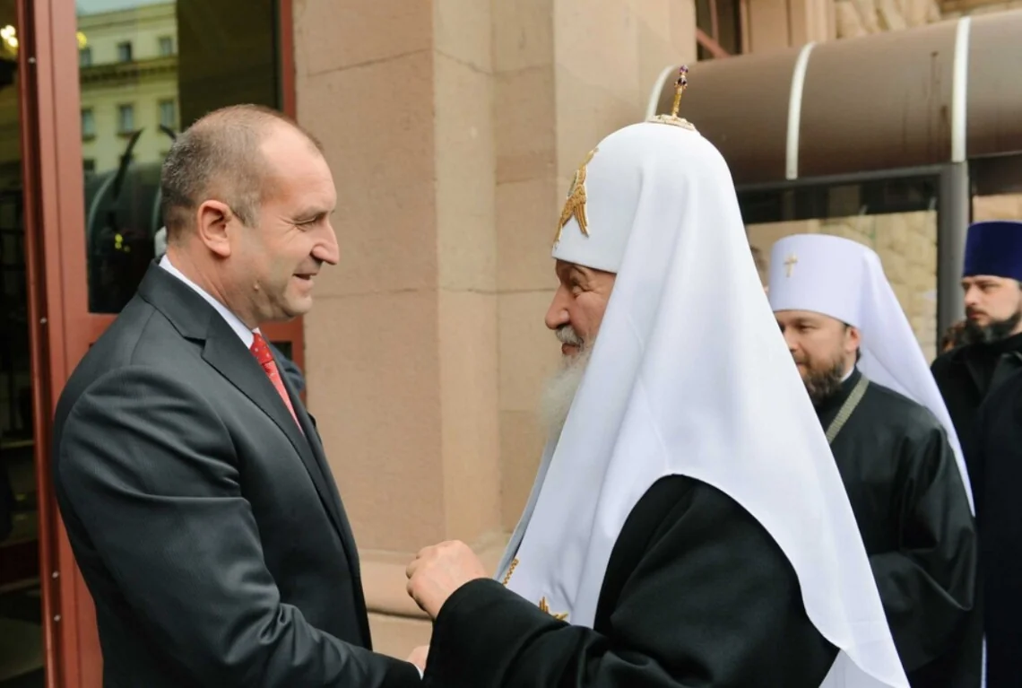 Премєр Румен Радев зустрічається з патріархом Кирилом у Болгарії
