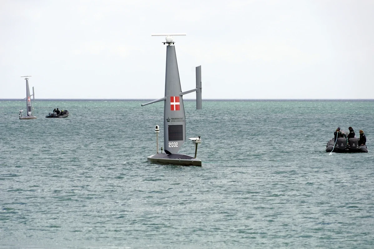 Данські автономні катери Blue Dragon на морі для захисту Одеси від дронів