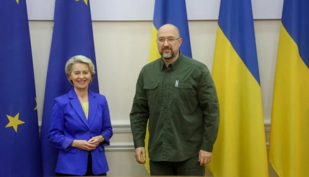 Фон дер Ляйєн: ЄС готовий відкрити для України кластер «Внутрішній ринок»