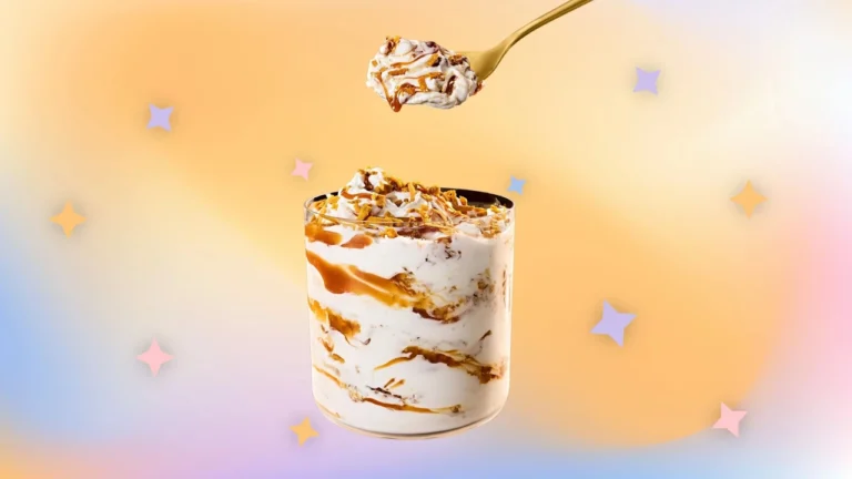 Макфлурі це кремовий десерт McDonald’s, де ванільна основа зустрічається з хрустом і солодкими акцентами