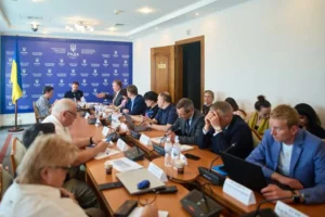Заседание фракции Слуга народа по кандидатуре Клименко в Верховной Раде