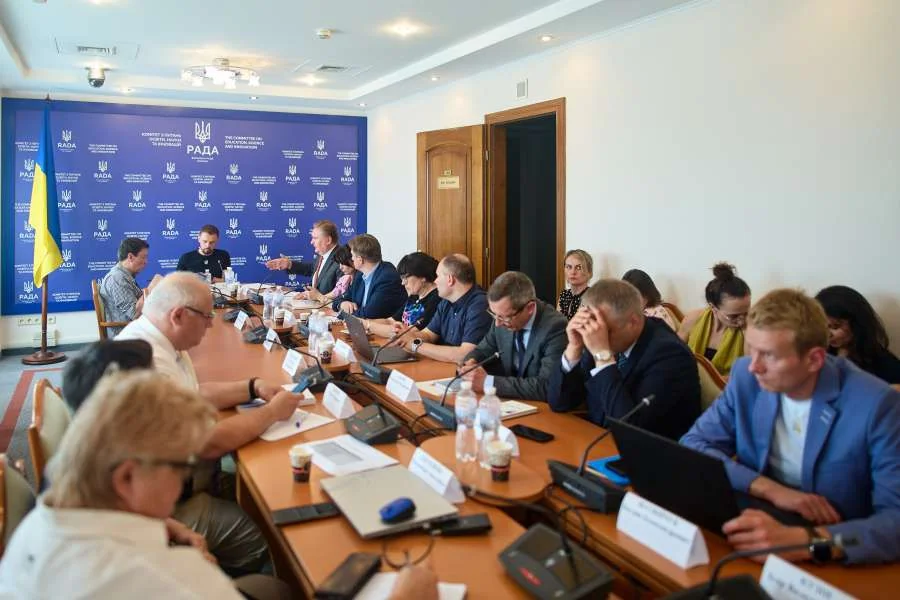 Заседание фракции Слуга народа по кандидатуре Клименко в Верховной Раде