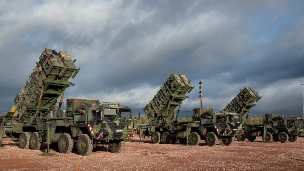 Пускові установки систем Patriot для протиповітряної оборони України