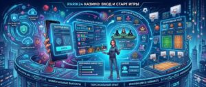 Вход и старт игры в казино Parik24