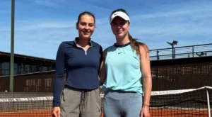 Світоліна та Костюк на корті перед WTA Finals-2026 в США