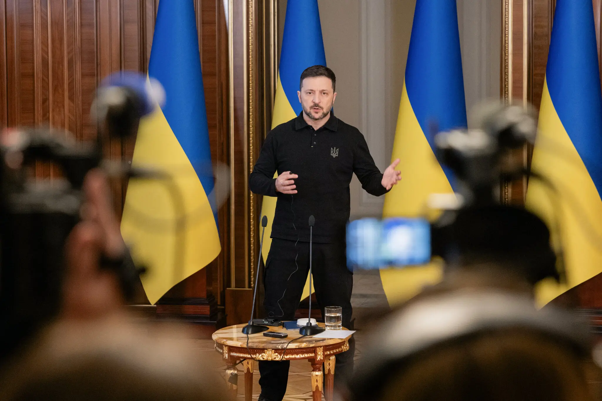 Президент Зеленский объявляет обновление правительства и силовиков во время выступления